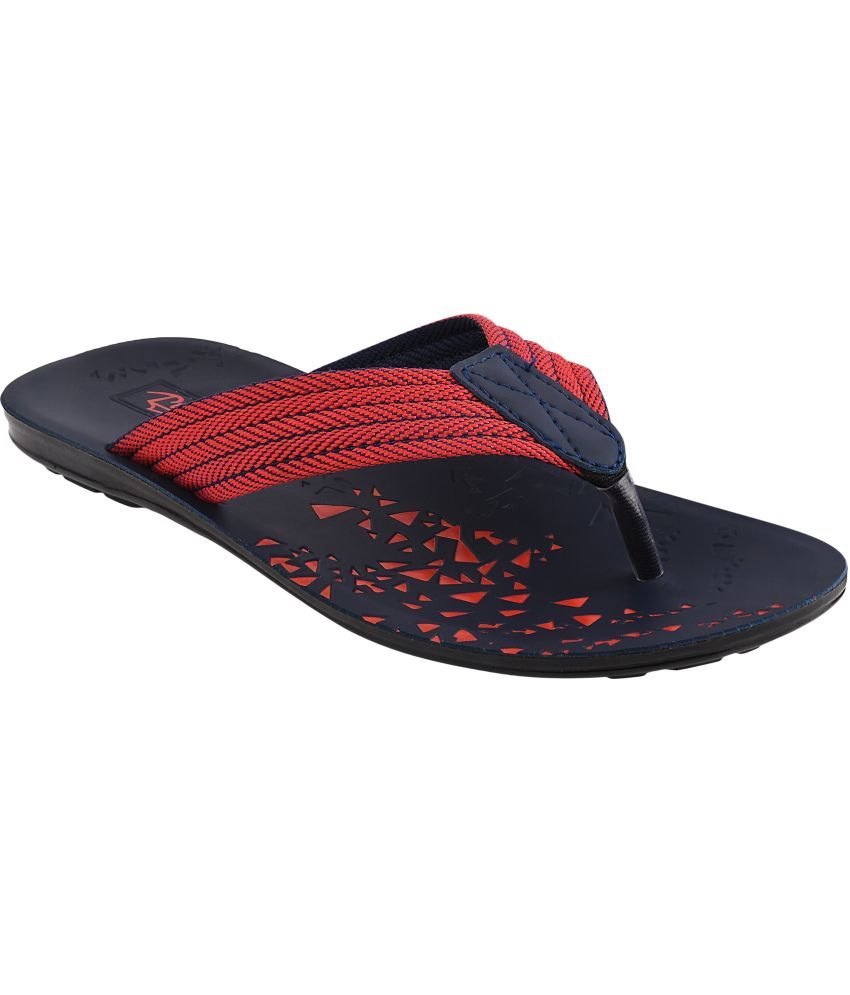     			PUPINE Red Men's Thong Flip Flop