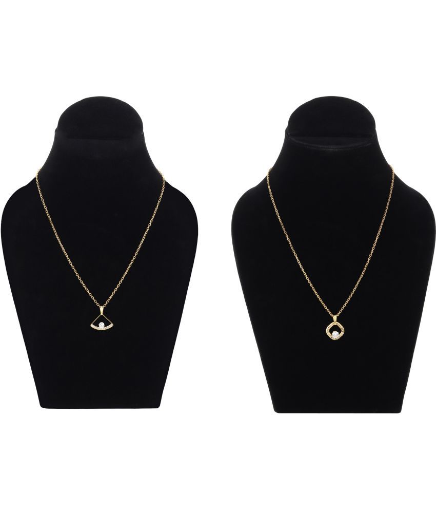     			Rhosyn Gold Pendant set ( Pack of 1 )