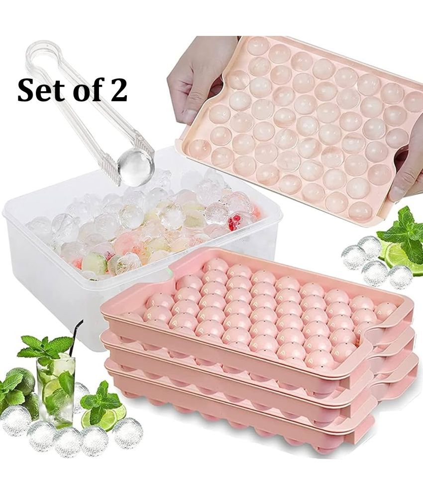     			Stysol Pink Ice Tray Pink 2 Pcs