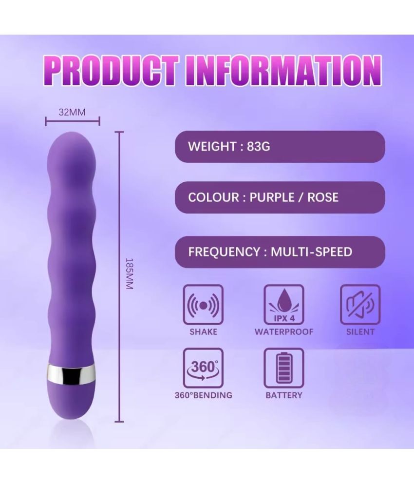     			Vibrations Beads Av Stick Portable Manual Massager