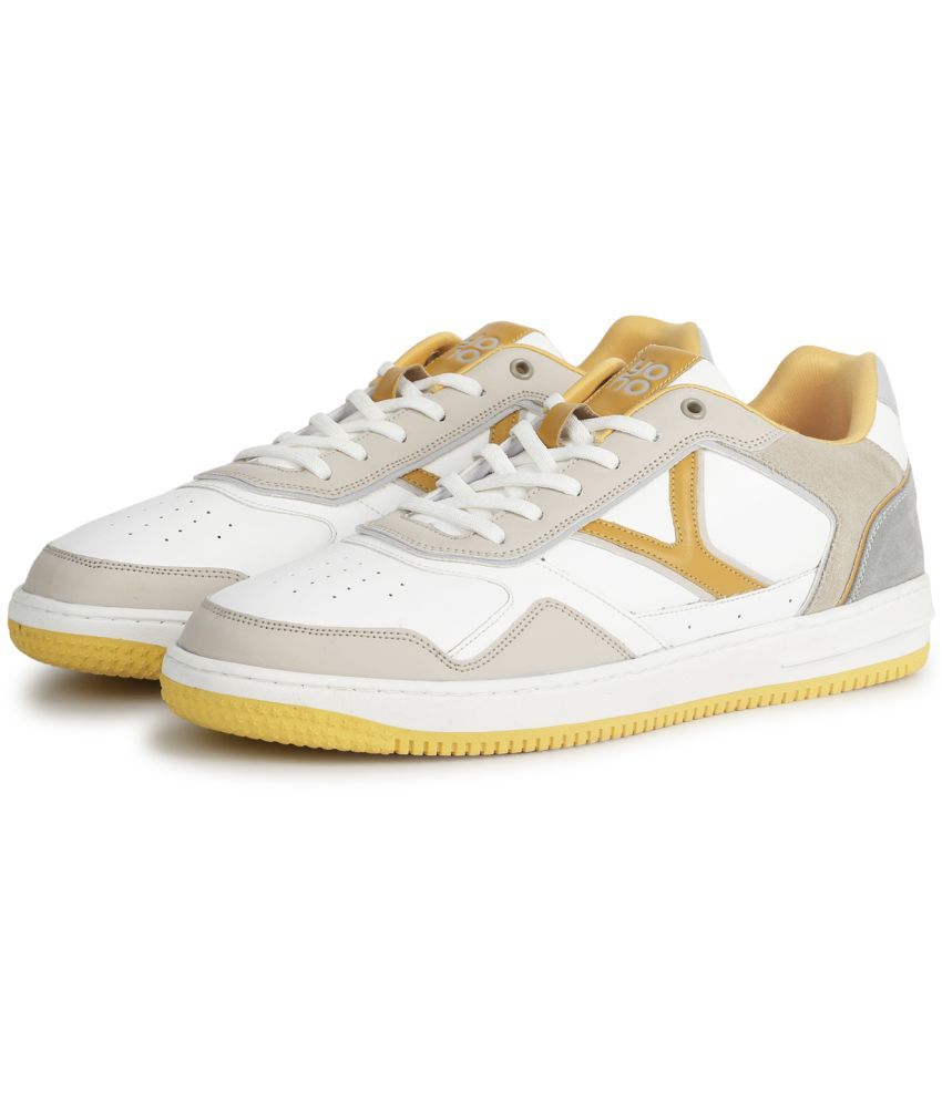     			Yoho Colored Sneaker Suede Yellow Men's Sneakers