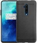 VAKIBO Plain Cases Compatible For Rubber Oneplus 7T Pro ( Pack of 1 )