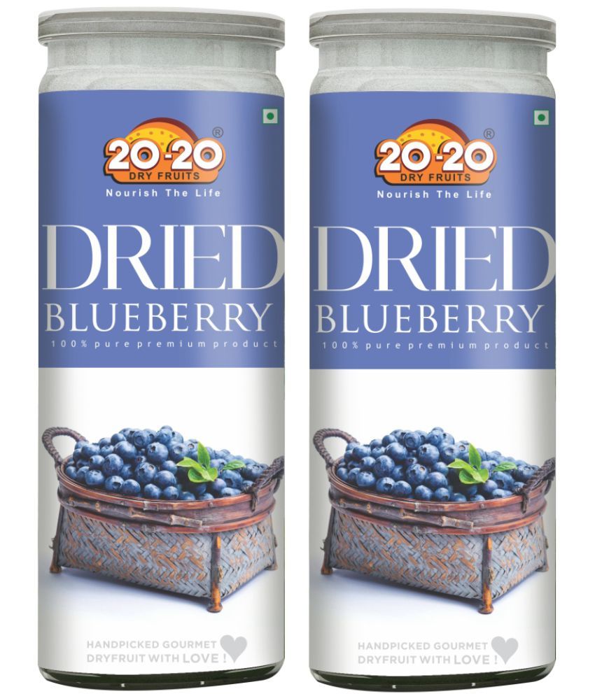     			20-20 Dry Fruits Blueberry 400 Pack of 2