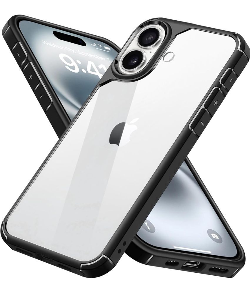     			Enflamo Plain Cases Compatible For Polycarbonate Apple iPhone 16 plus ( )