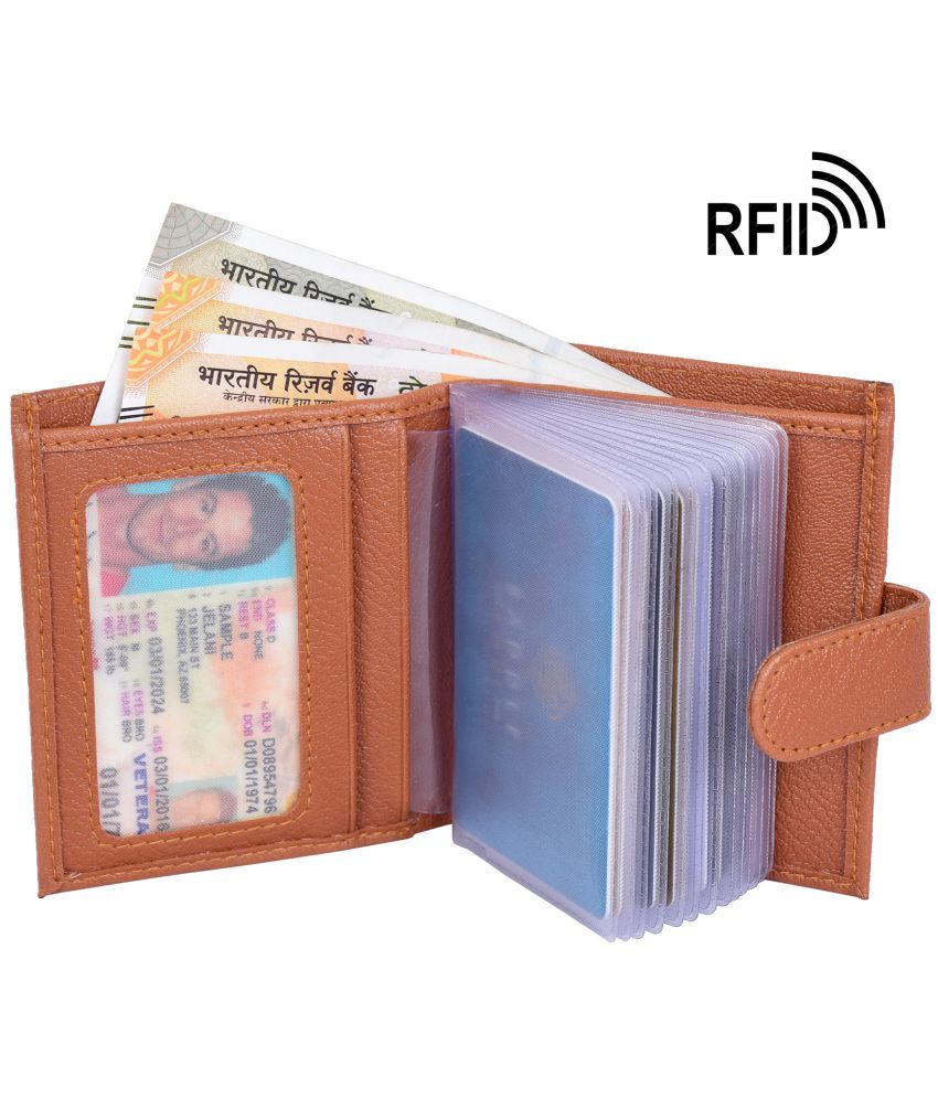     			Wingers PU Leather Card Holder ( Pack 1 )