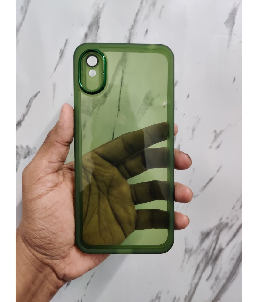     			Case Vault Covers Silicon Soft cases Compatible For Silicon Redmi 9i sport ( )