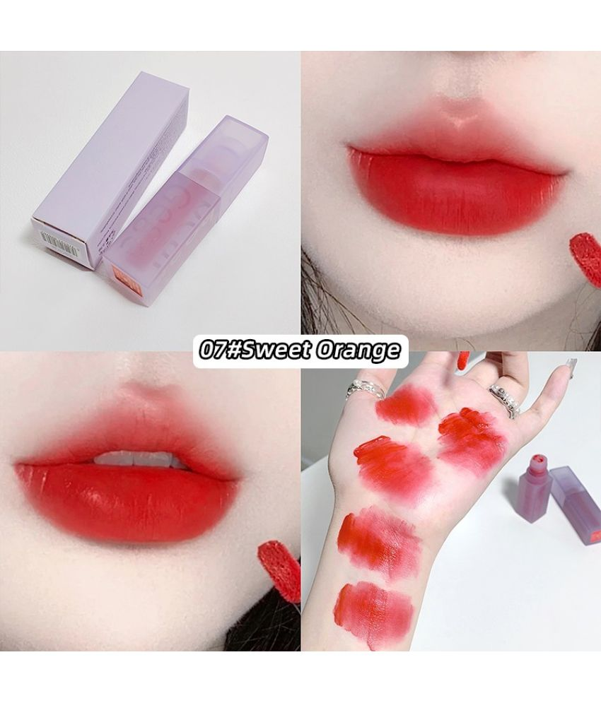     			DAIMANPU Ruby Red Matte Lipstick 12