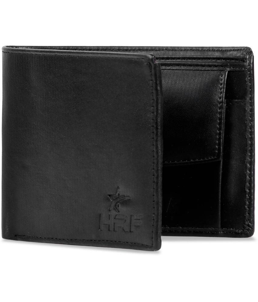     			HRFSTAR PU Solid Men's Regular Wallet With 3 Slots For Card ( Black , Pack of 1 )