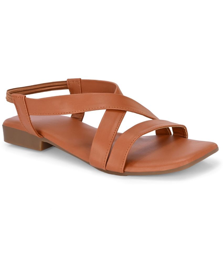     			Ravis Tan Women's Flats