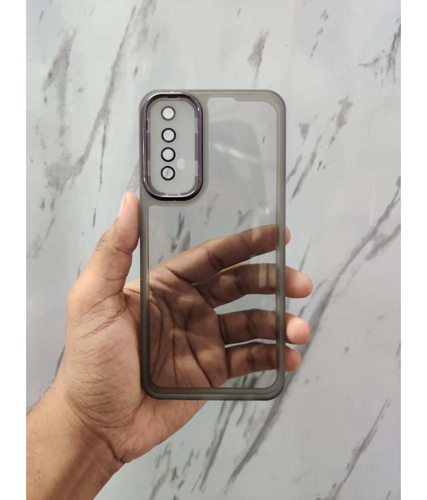     			ZAMN Silicon Soft cases Compatible For Silicon Realme 7 ( )