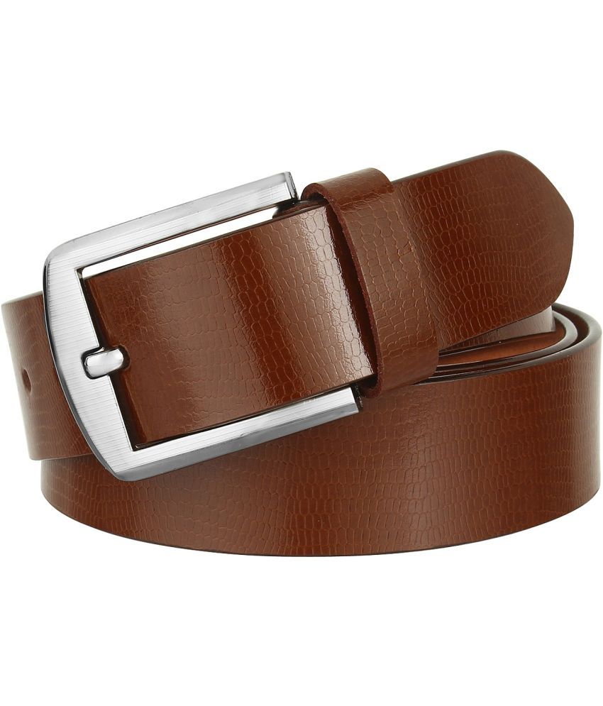     			samtroh - Brown Leather Men's Formal Belt ( Pack of 1 )