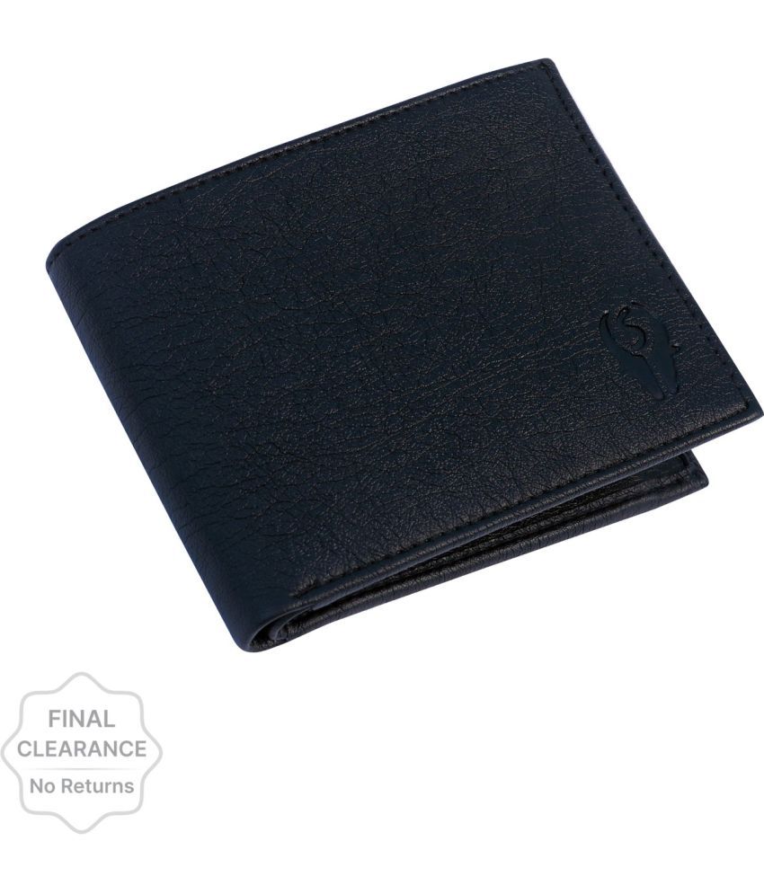     			samtroh Faux Leather Colorblock Men's Regular Wallet With 5 Slots For Card ( Black , Pack of 1 )