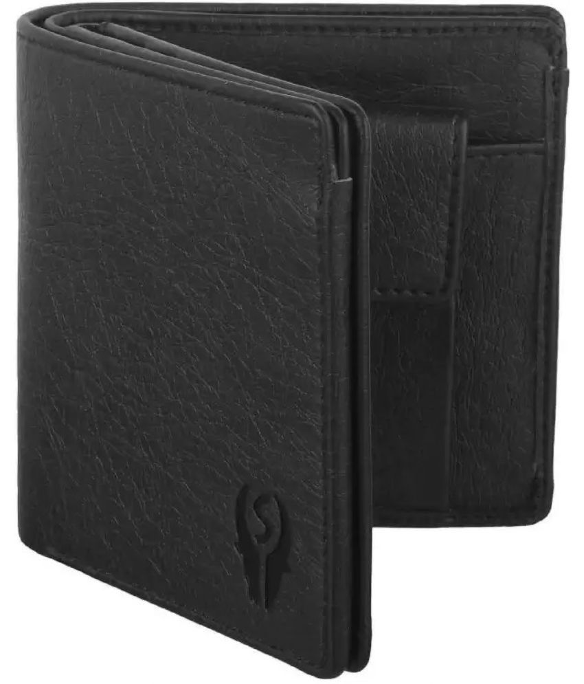     			samtroh Faux Leather Colorblock Men's Regular Wallet With 8 Slots For Card ( Black , Pack of 1 )