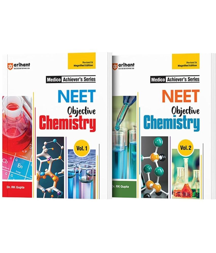     			Arihant Medico Achiever's Series I Objective Revised books for NEET 2025 I Chemistry Volume I & II: Modular Theory & Exercises in Sync With PYQ