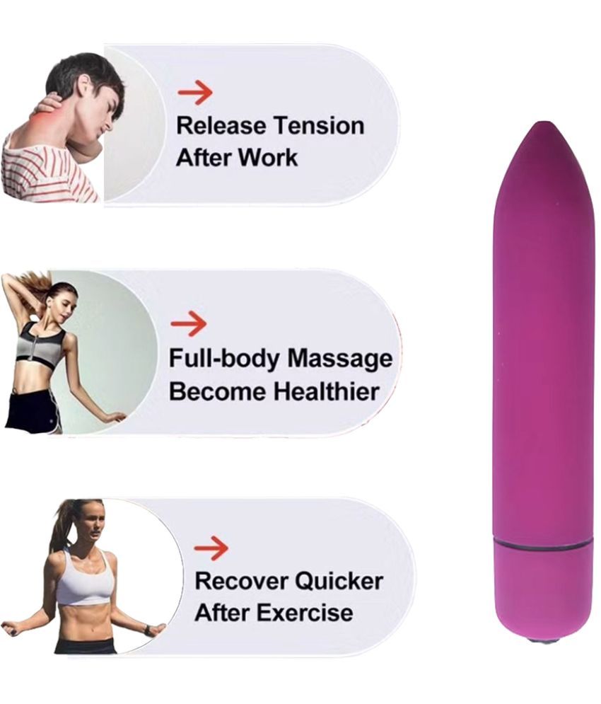     			Breckelle's Mini Bullet Vibrator Manual Massager