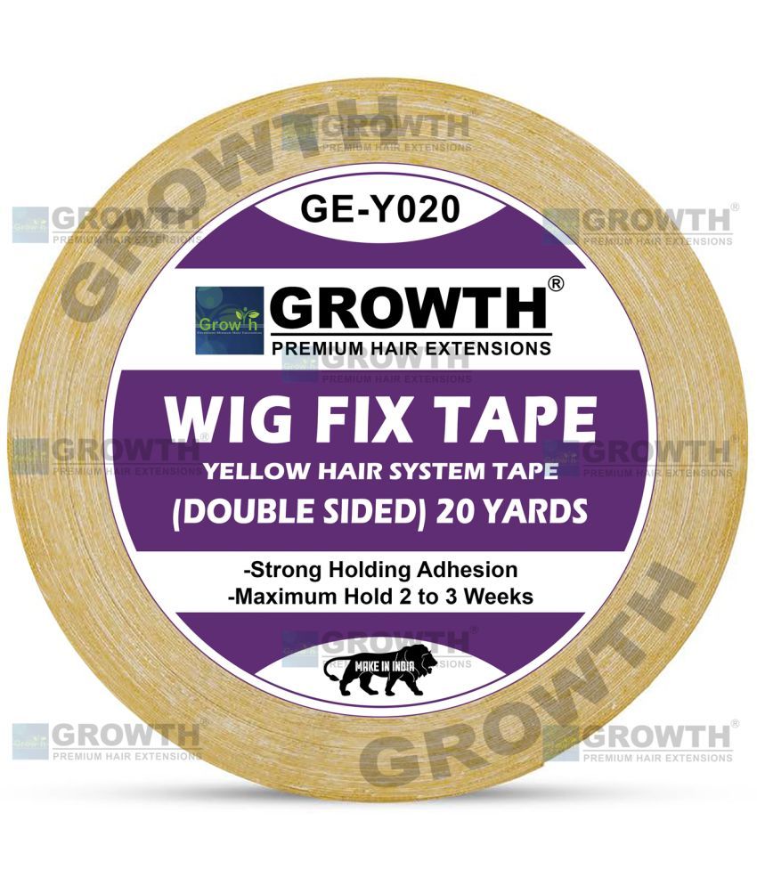     			Growth Double Sided Wig Tape, Toupee 50 gm