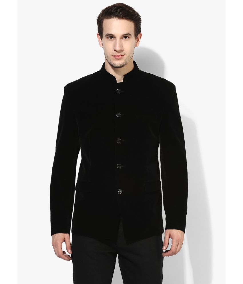     			Hangup Velvet Men's Blazer - Black ( Pack of 1 )