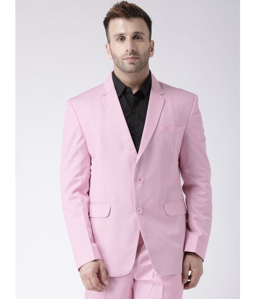     			Hangup Viscose Men's Blazer - Pink ( Pack of 1 )