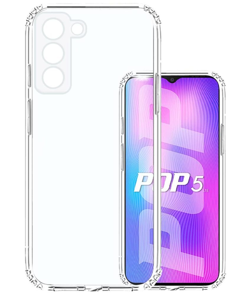     			Kosher Traders Plain Cases Compatible For Silicon TECNO POP 5 LITE ( )