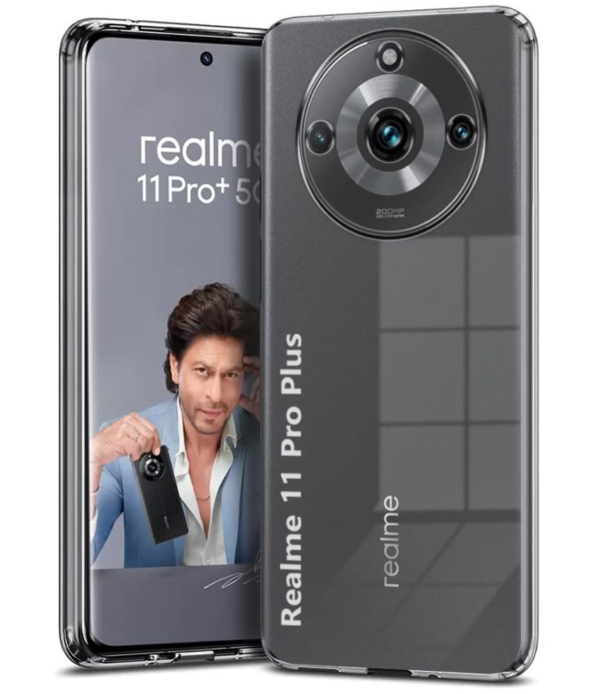     			Kosher Traders Plain Cases Compatible For Silicon REALME 11 PRO ( )