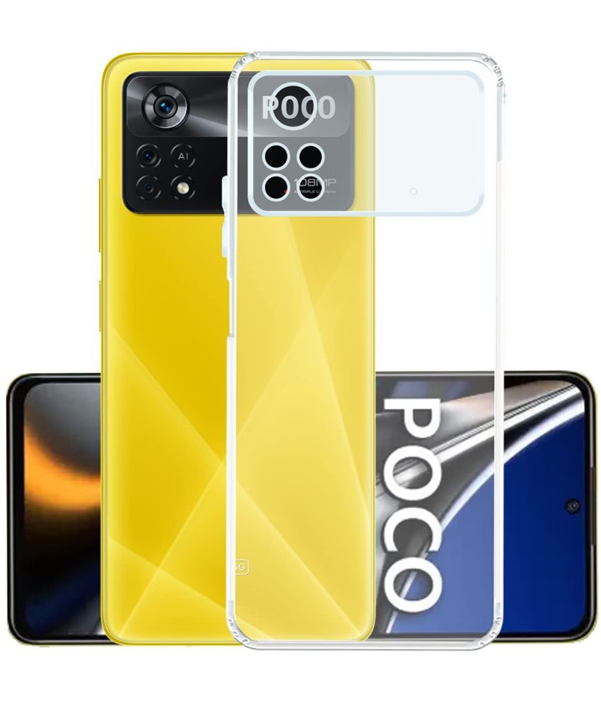     			Kosher Traders Plain Cases Compatible For Silicon POCO X4 PRO 5g ( )