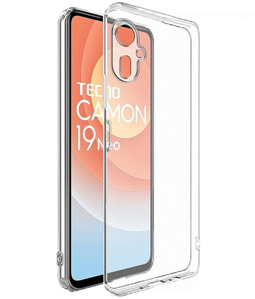     			Kosher Traders Plain Cases Compatible For Silicon TECNO CAMON 19 NEO ( )