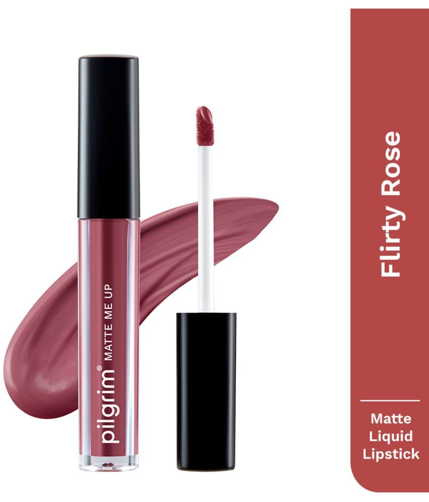     			PILGRIM French Rose Pink Matte Lipstick 3