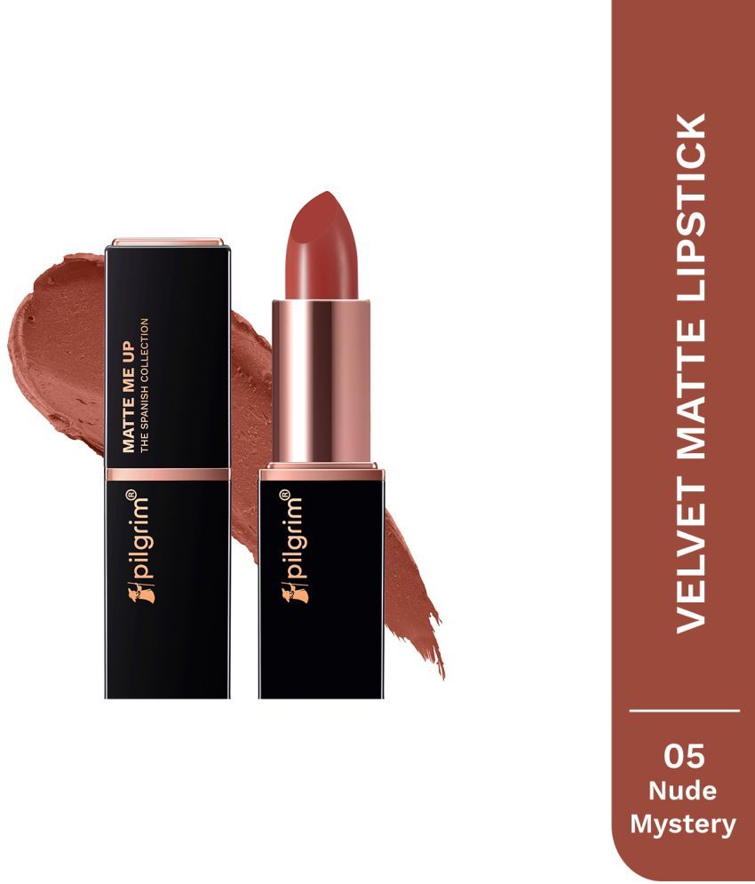     			PILGRIM Nude Matte Lipstick 4.2