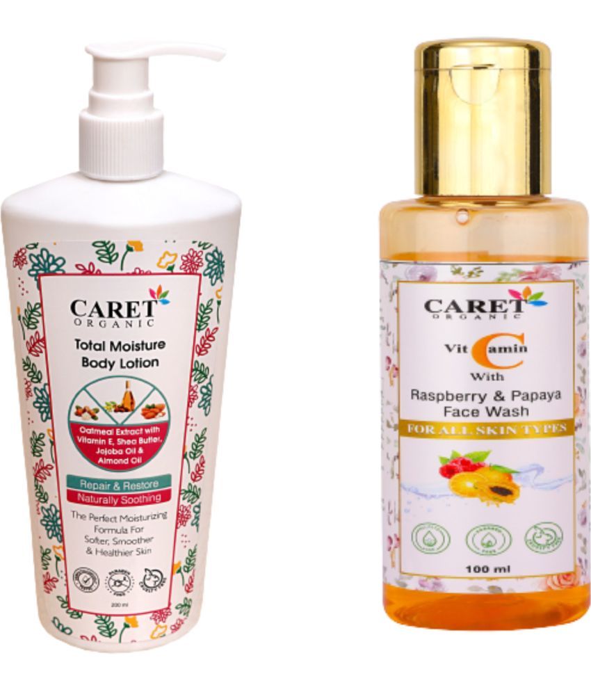     			Vitamin C Mix Fruits Facewash (100ML) AND Total Moisturising Lotion (200ML) (2 Items in the set)