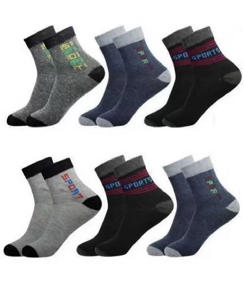     			Cavenders Pack of 5 Men's Cotton Blend Ankle Length Socks ( Multicolor 3 )