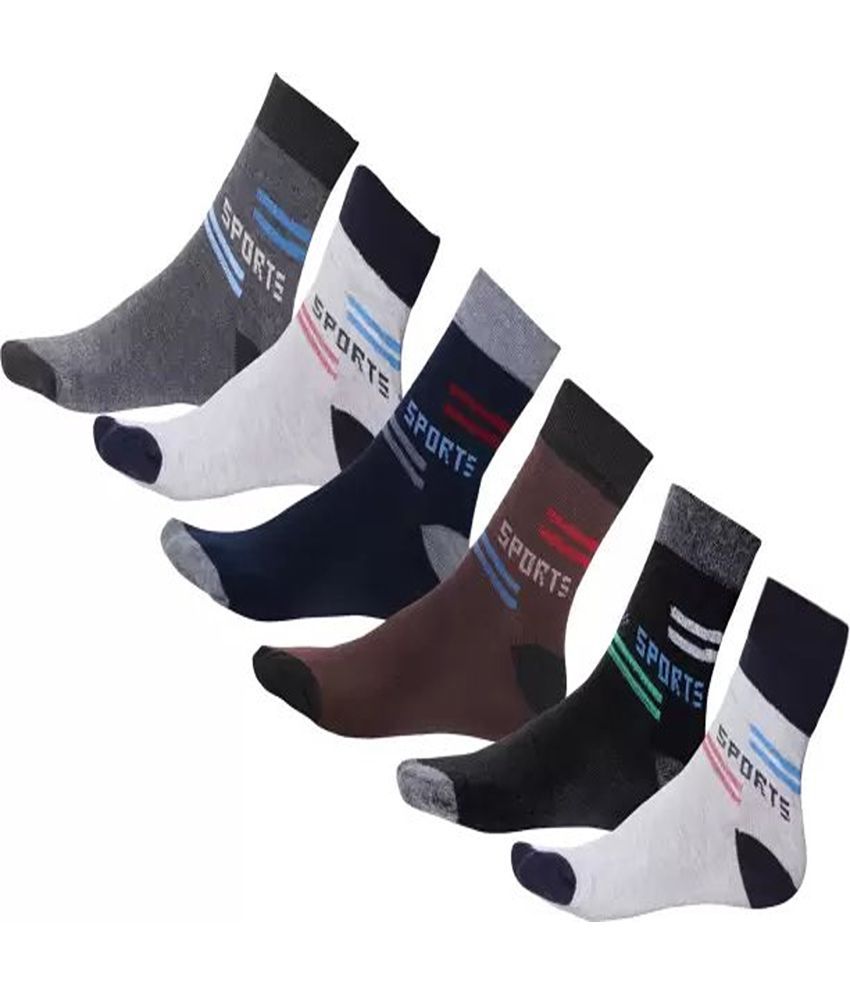     			Cavenders Pack of 5 Men's Cotton Blend Ankle Length Socks ( Multicolor 4 )