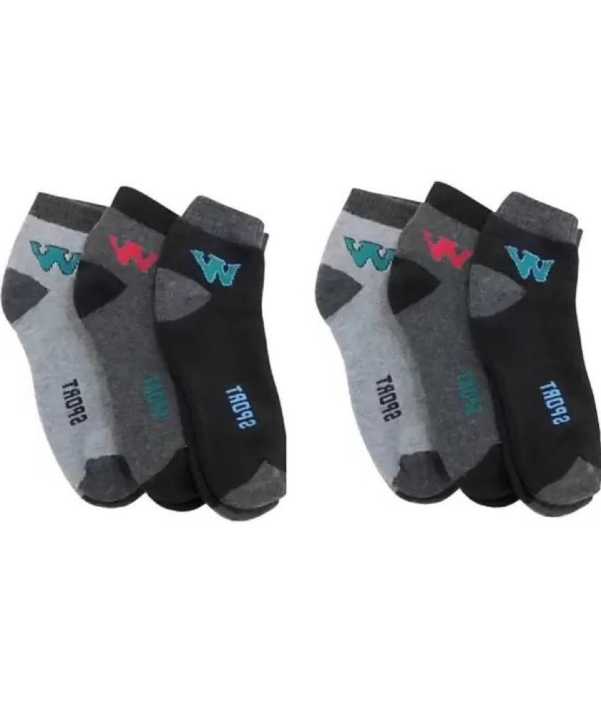     			Cavenders Pack of 5 Men's Cotton Blend Ankle Length Socks ( Multicolor 3 )