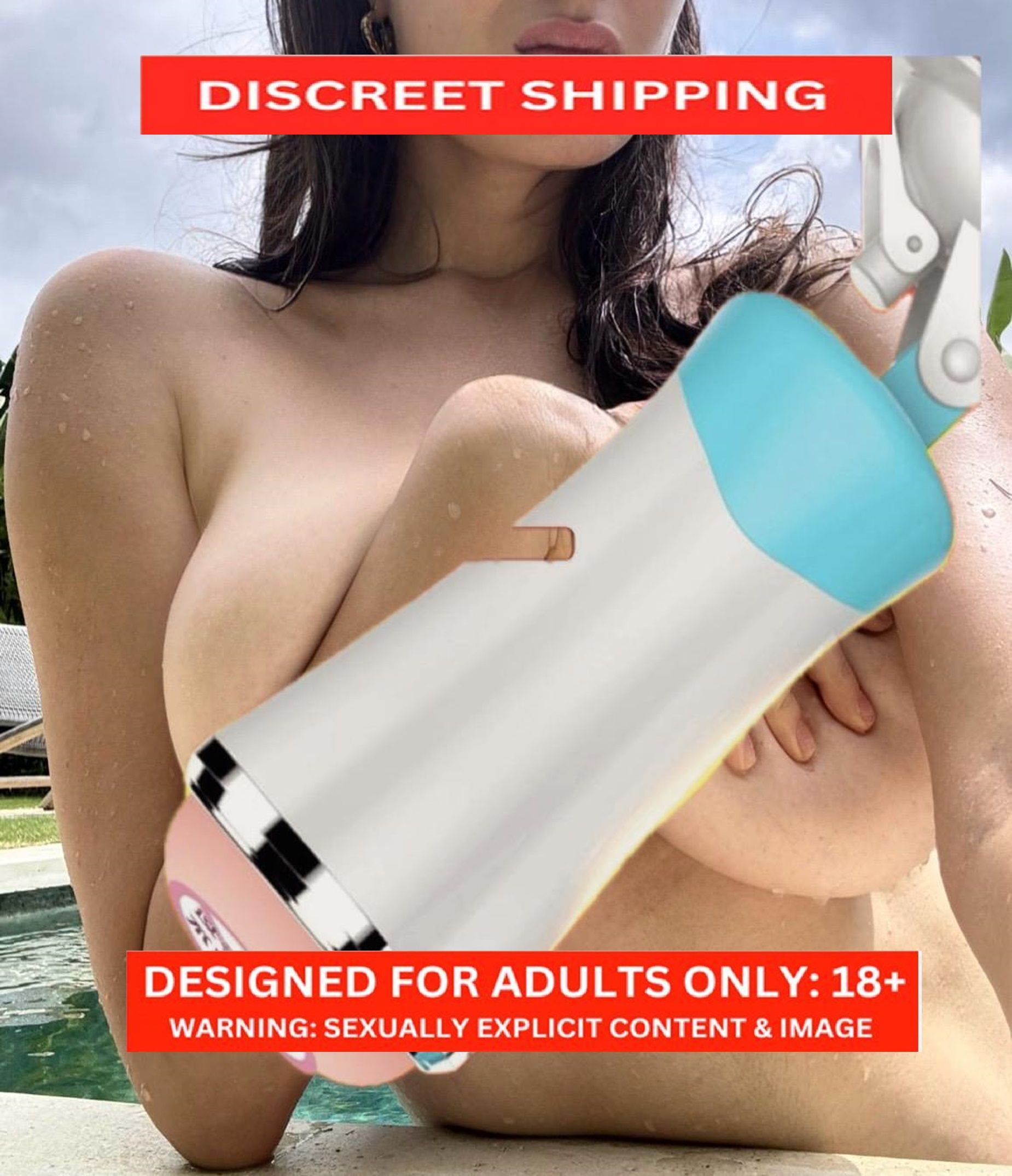     			Knightriders Lotus Cup Pocket Pussy Shower Masturbator With Suction Cup | Vagina Shape Real Sex Toy | Easy to Hide Secret Mastrubator