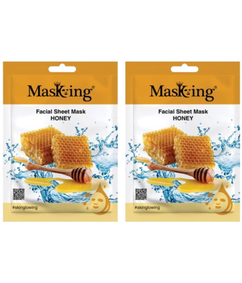     			Masking - Fairness Sheet Mask for All Skin Type ( Pack of 2 )