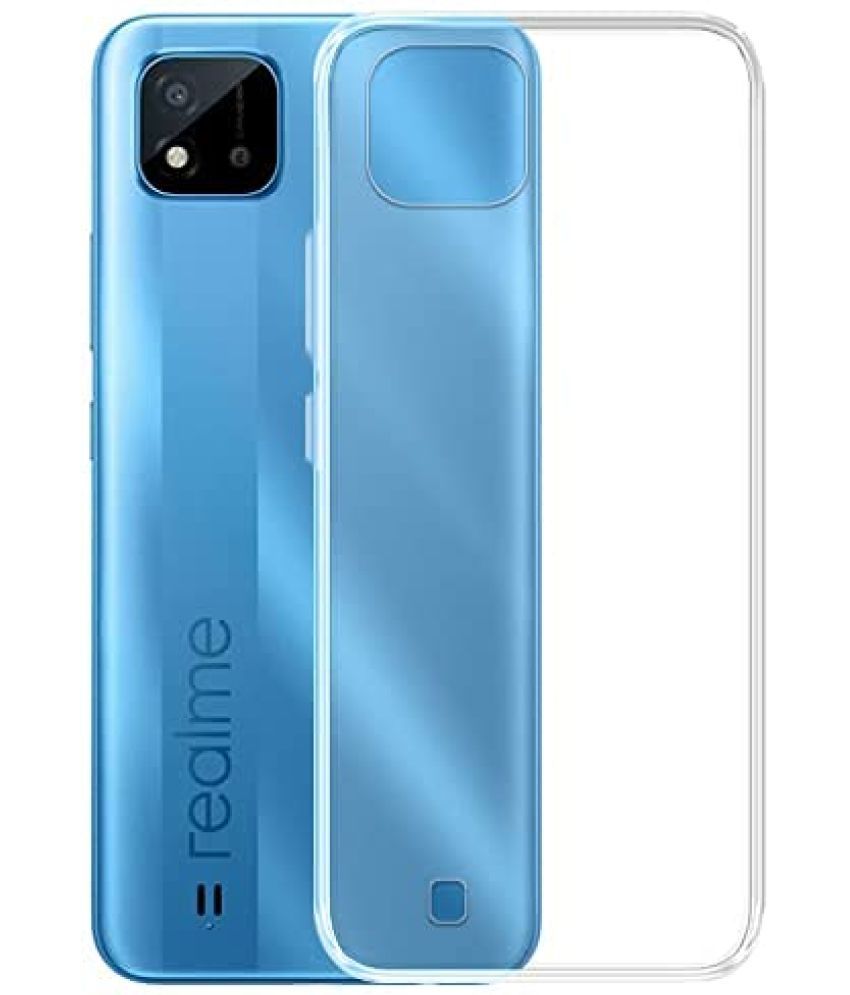     			Megha Star*** Plain Cases Compatible For Silicon REALME C20 ( )