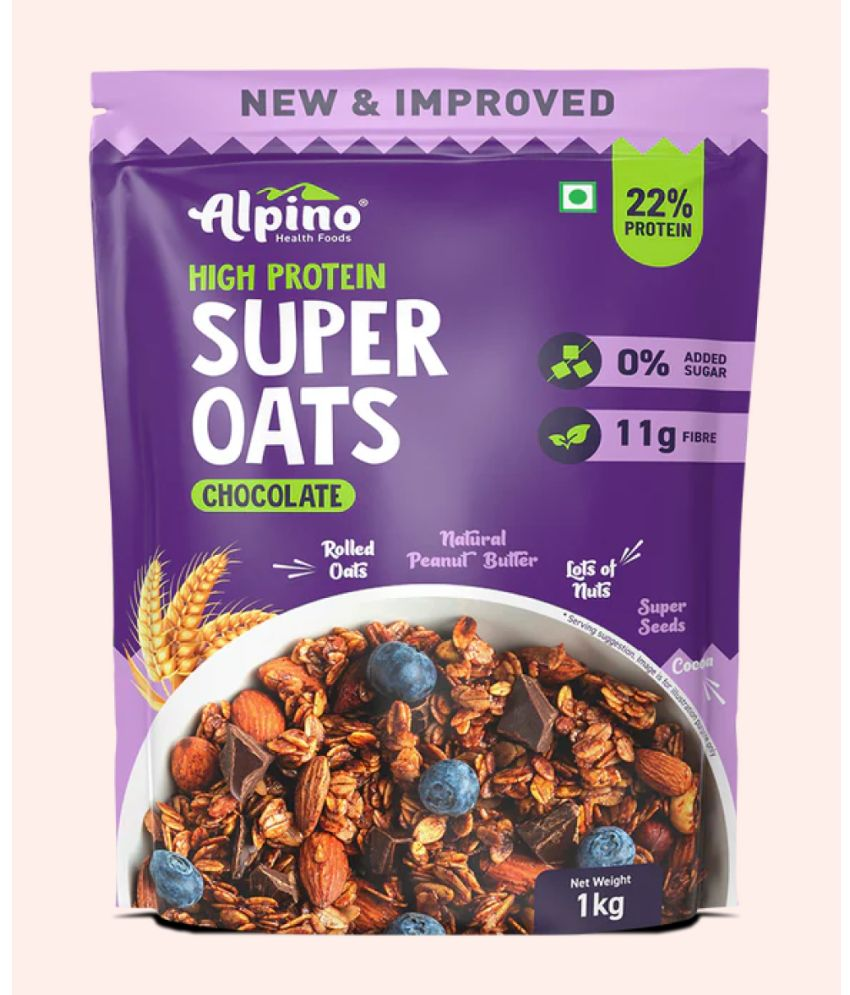     			Alpino High Protein Super Oats Chocolate 1 KG