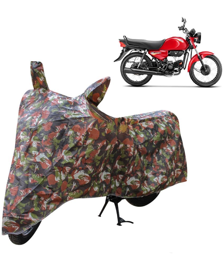     			AutoRetail Bike Body Cover for Hero CD Dawn ( Pack of 1 ) , Jungle