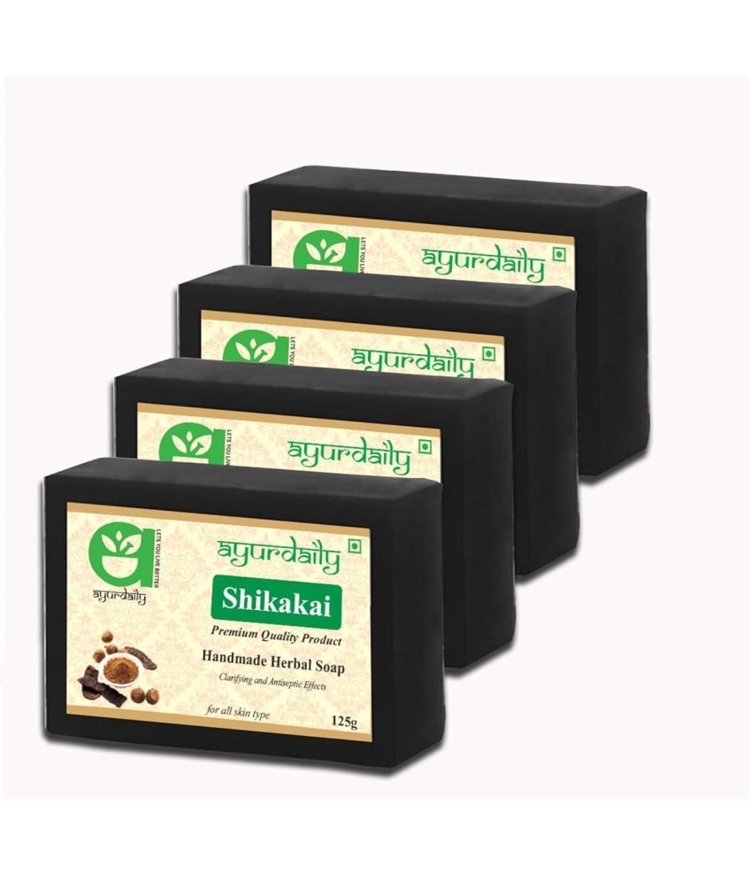     			Ayurdaily Moisturizing Shikakai Soap for All Skin Type ( Pack of 4 )