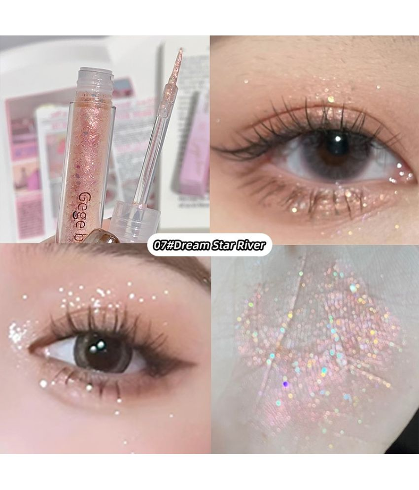     			DAIMANPU Brown Shimmer Liquid Eye Shadow 2.5