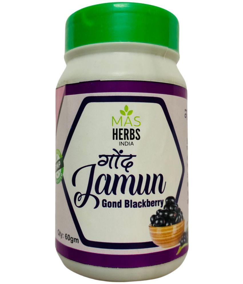     			MAS HERBS GOND JAMUN Raw Herb 60 gm Pack Of 1