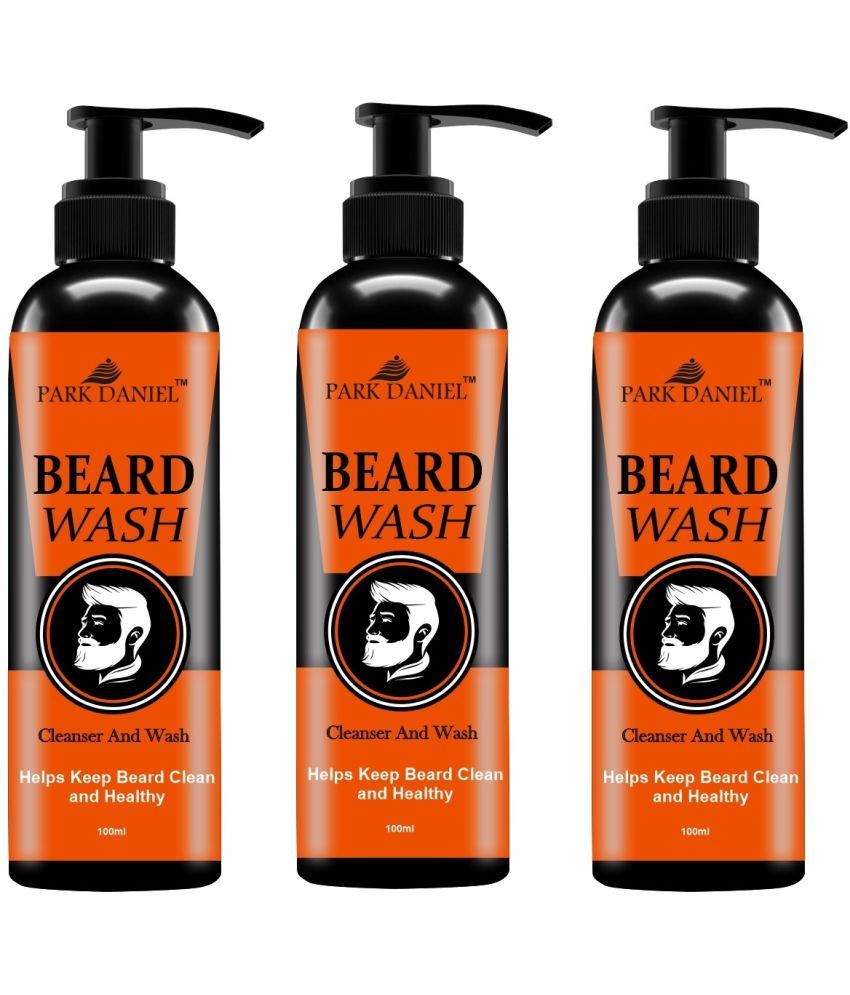     			Park Daniel Nutmeg Oil Beard Wash 100 mL Pack of 3