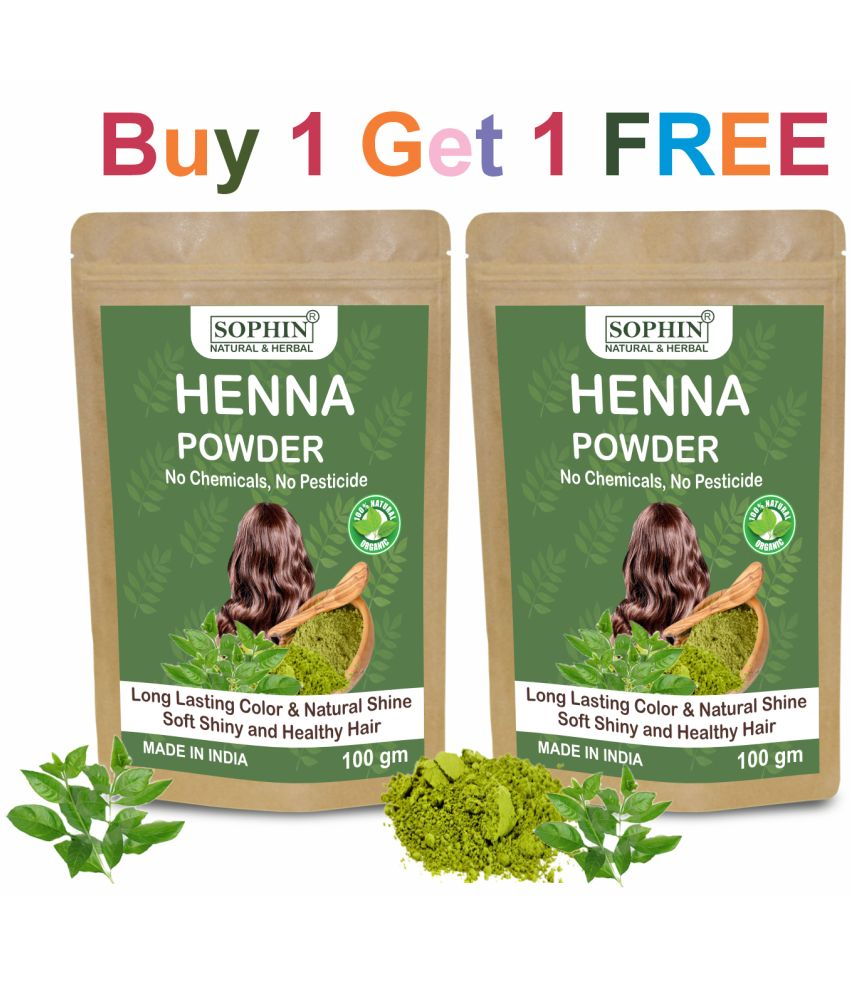     			SOPHIN Sophin Henna powder Natural Henna 200 g