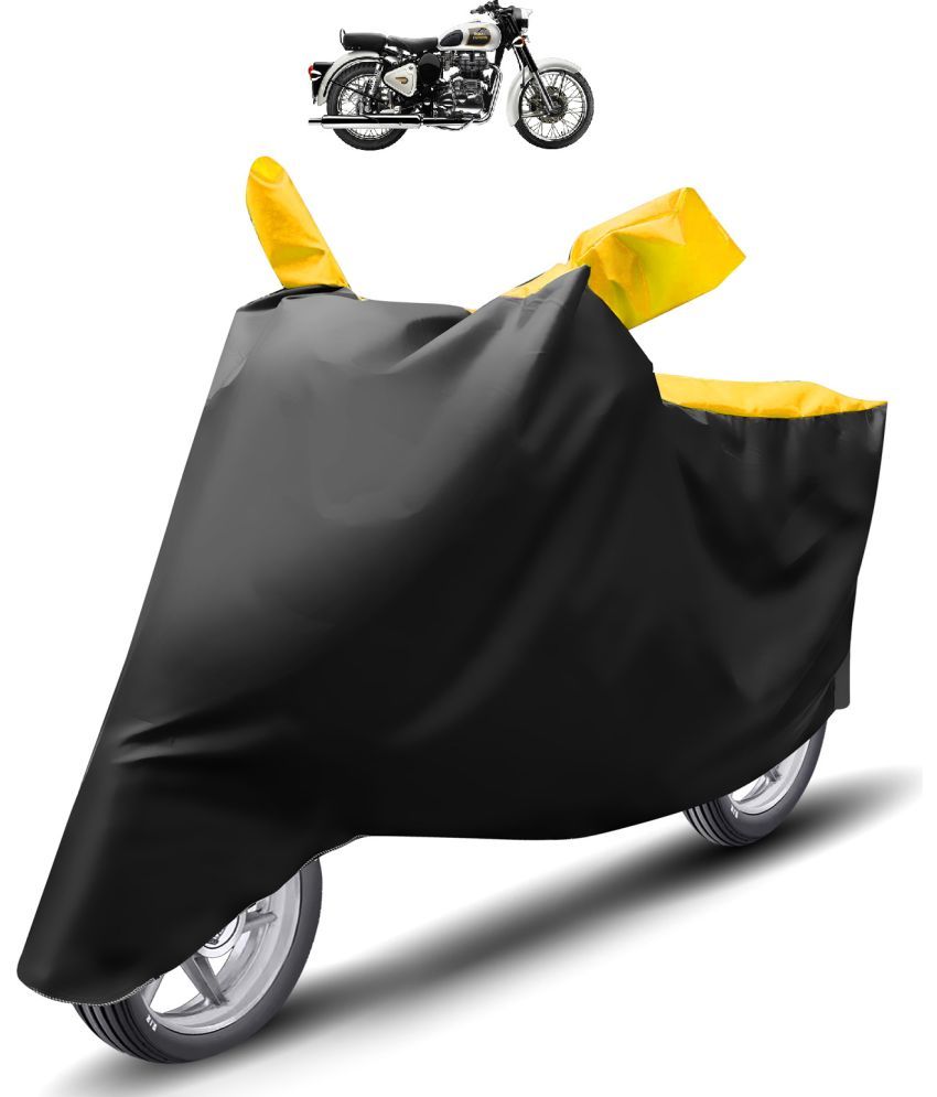     			Caronix Bike Body Cover for Royal Enfield Classic 350 ( Pack of 1 ) , Yellow