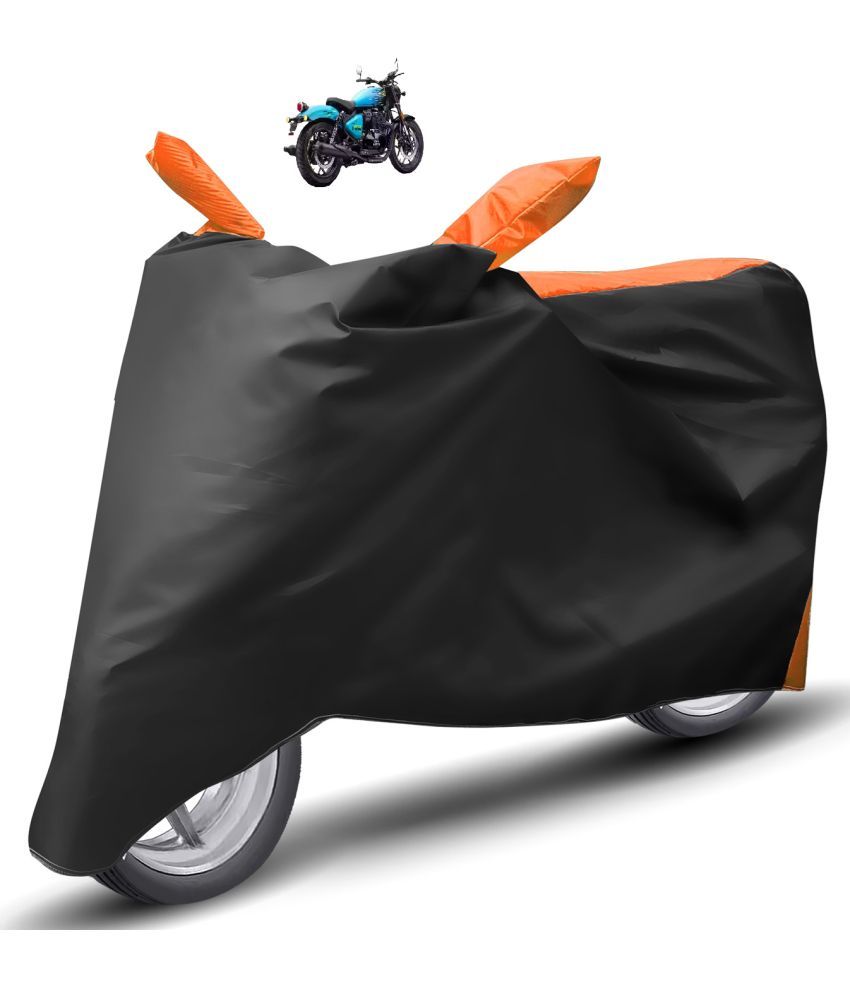     			Caronix Bike Body Cover for Royal Enfield Universal For Bike ( Pack of 1 ) , Orange