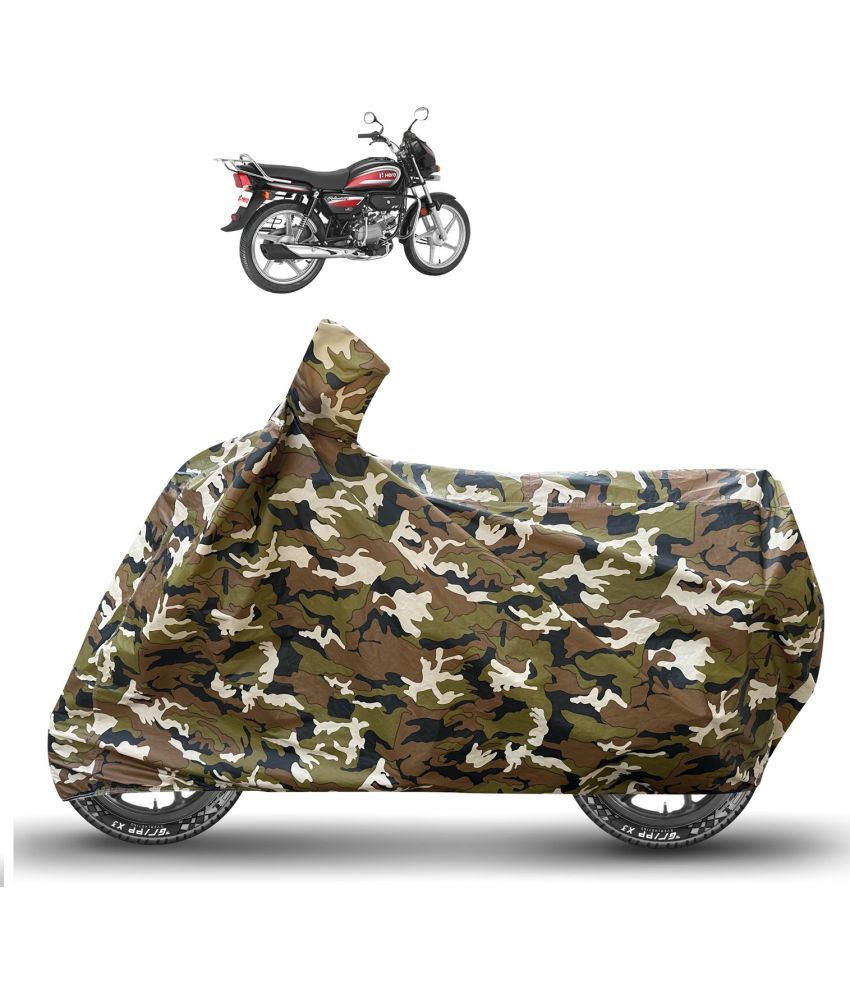     			Caronix Bike Body Cover for Hero Splendor Plus ( Pack of 1 ) , Brown