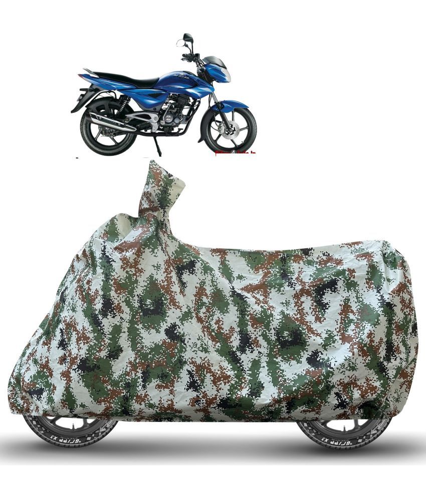     			Caronix Bike Body Cover for Bajaj XCD 135 ( Pack of 1 ) , Green