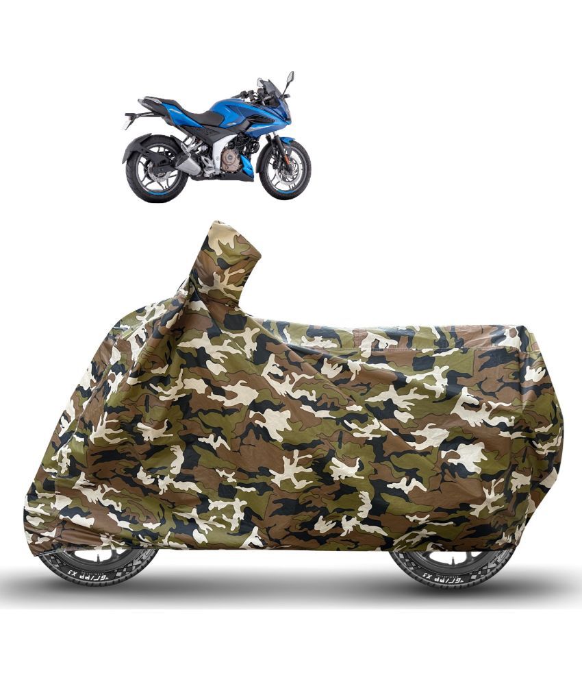     			Caronix Bike Body Cover for Bajaj Pulsar 220F ( Pack of 1 ) , Brown