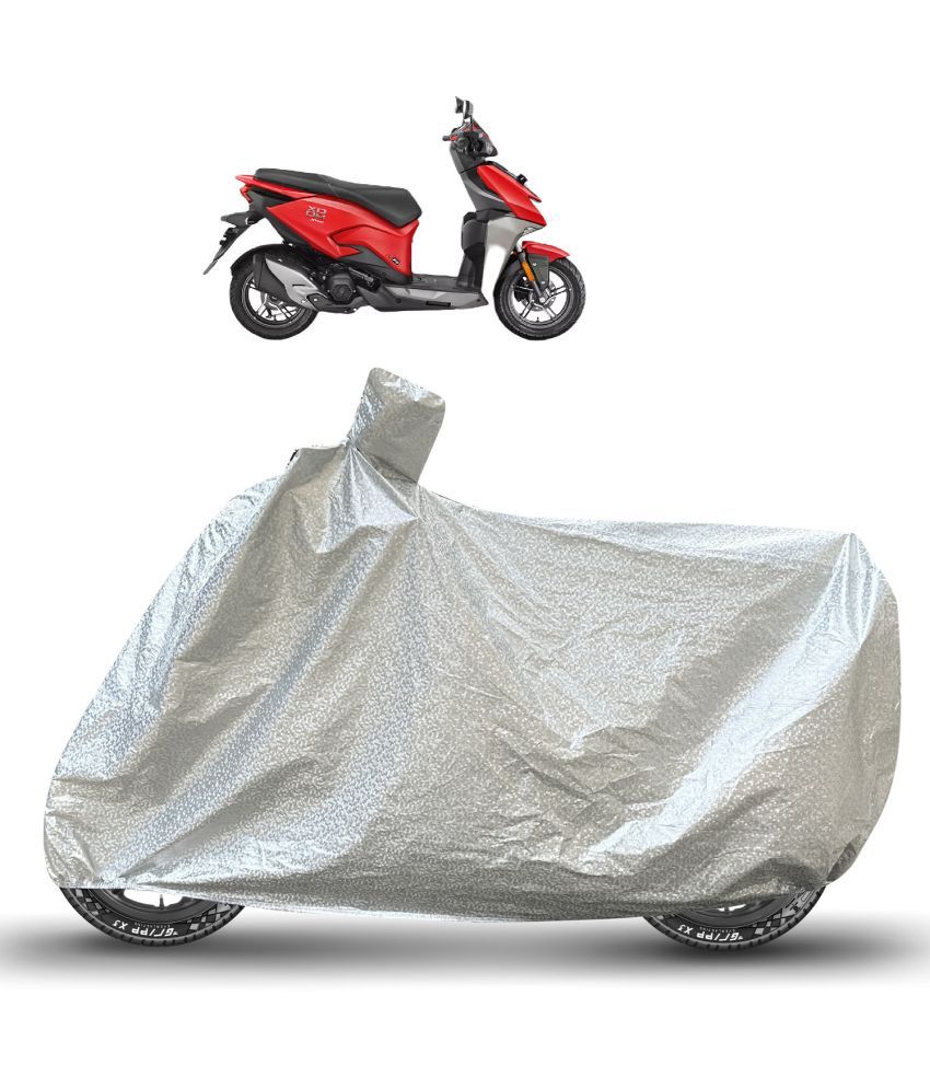     			Caronix Bike Body Cover for Hero Universal For Bike ( Pack of 1 ) , Silver