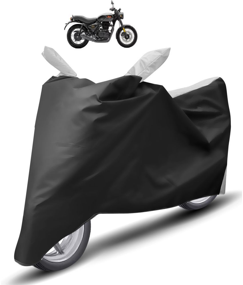     			Caronix Bike Body Cover for Royal Enfield Hunter 350 ( Pack of 1 ) , Grey