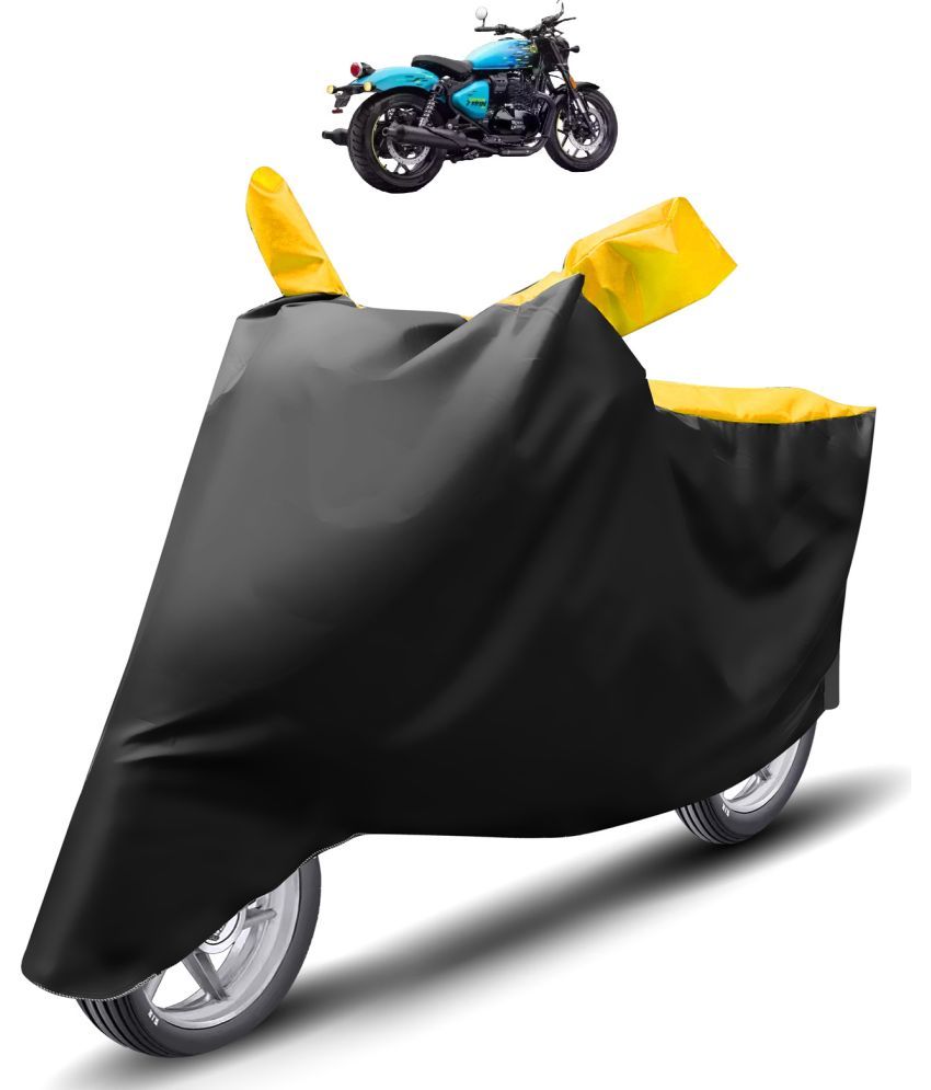     			Caronix Bike Body Cover for Royal Enfield Universal For Bike ( Pack of 1 ) , Yellow